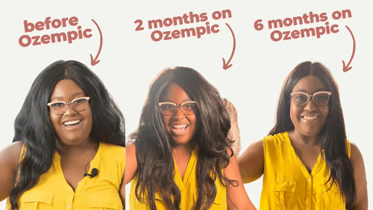 Ozempic Weight Loss Before and After Pictures Transformation Review Face